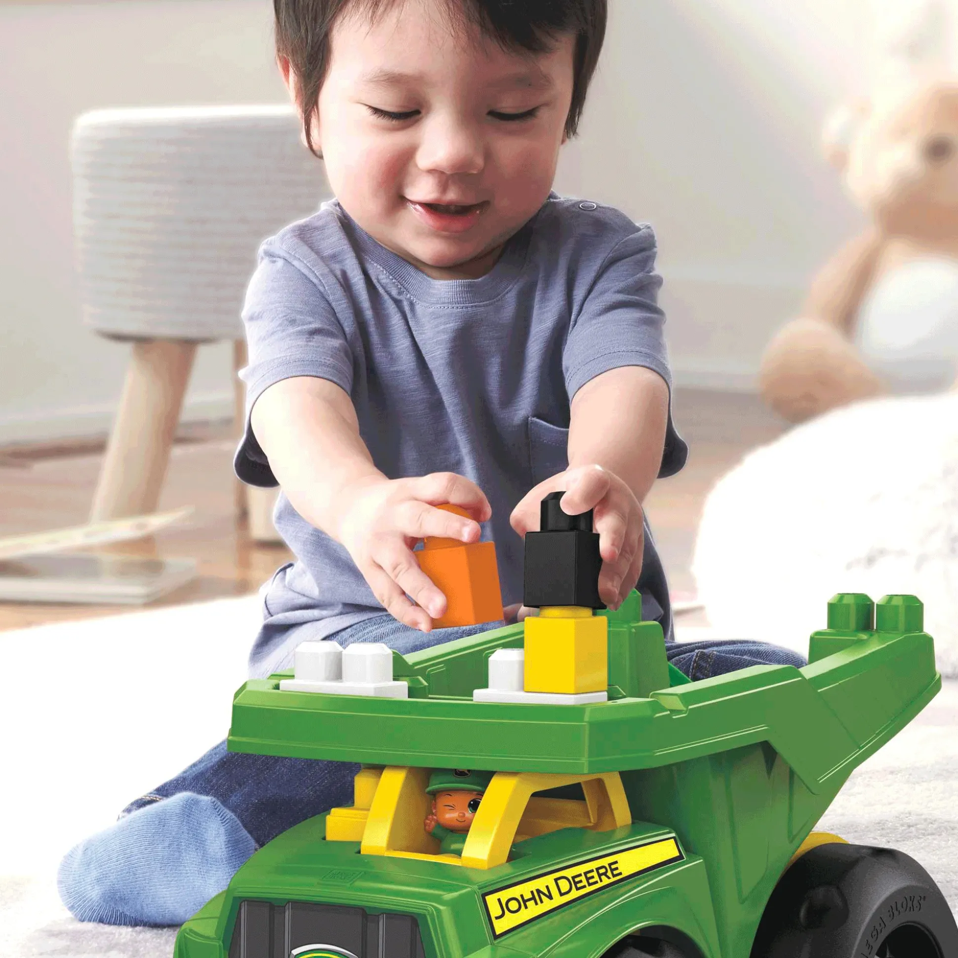 Mega Bloks John Deere Dump Truck