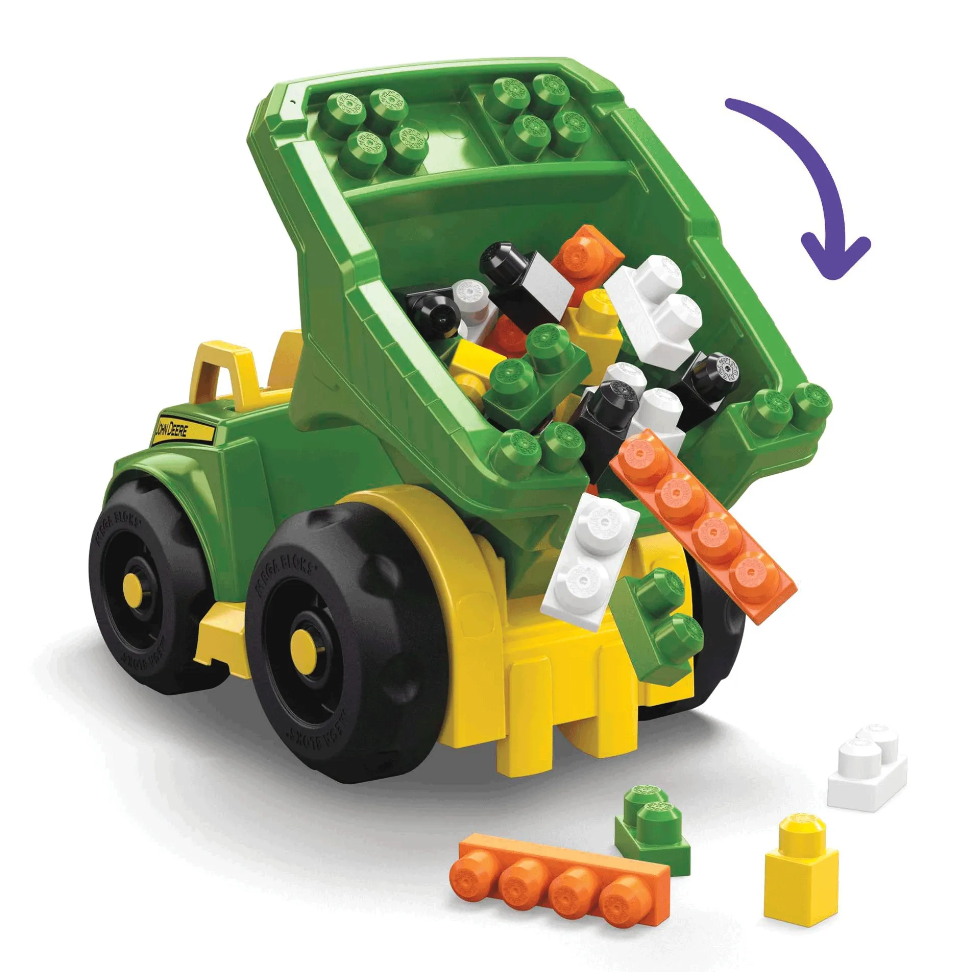 Mega Bloks John Deere Dump Truck