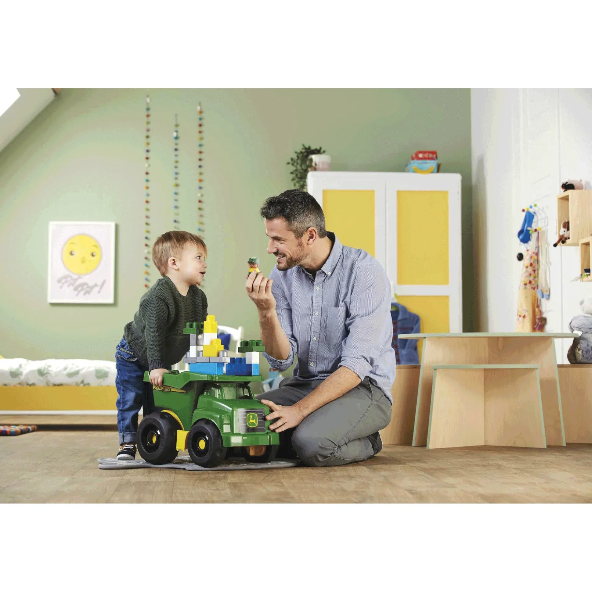 Mega Bloks John Deere Dump Truck