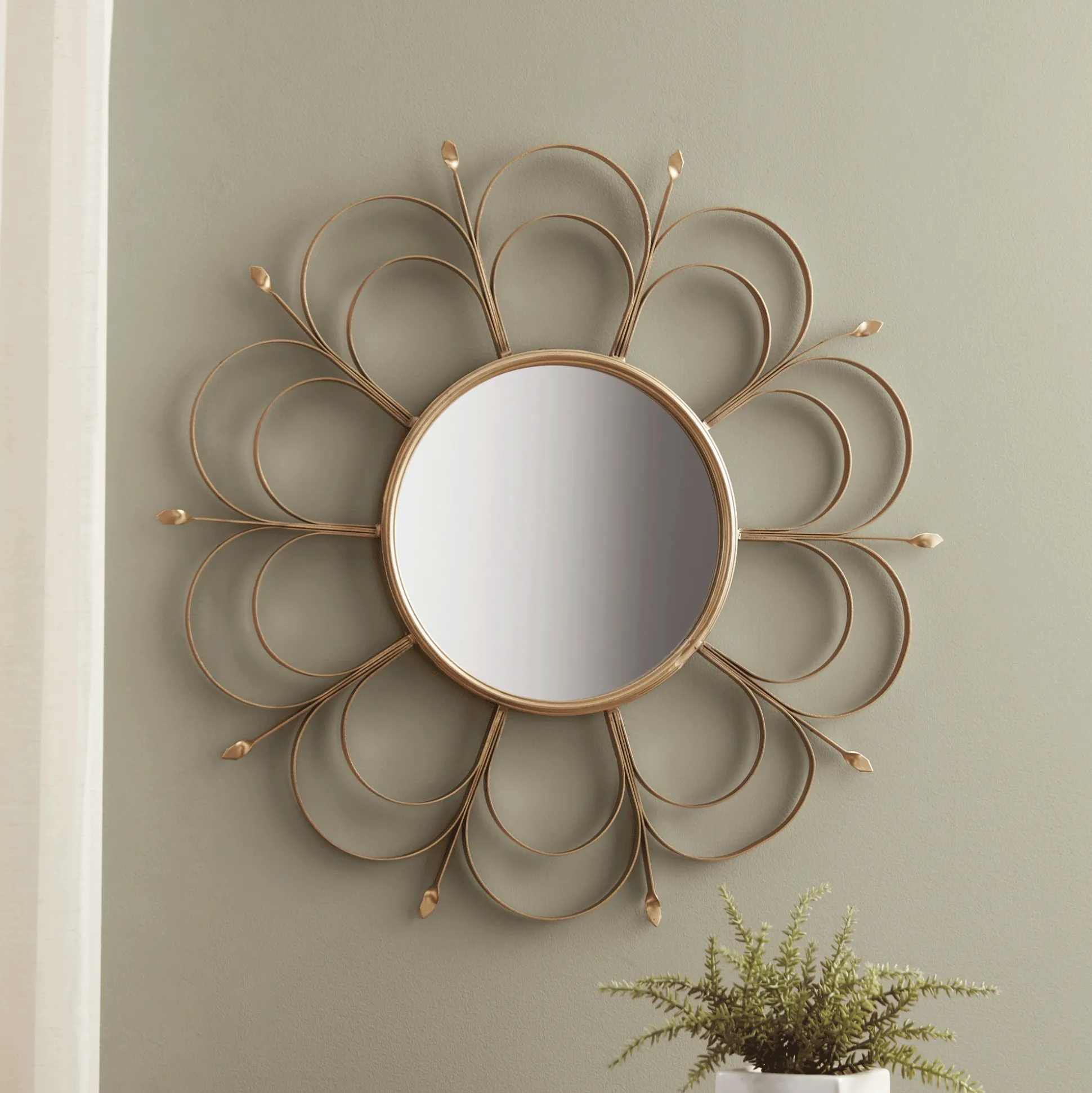 Melbourne Flower Mirror