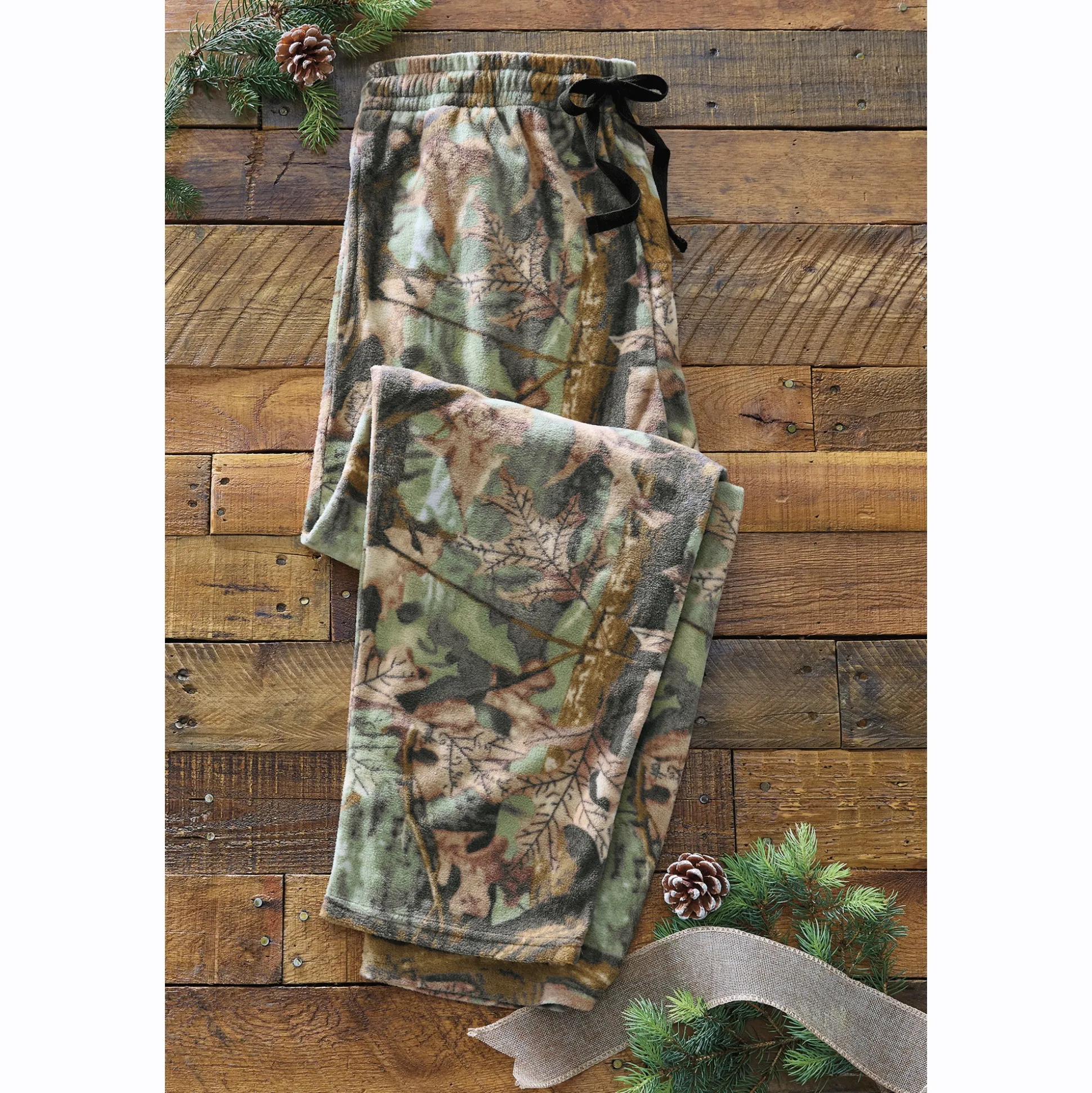 Men's Camo Fleece PJ Lounge Pant