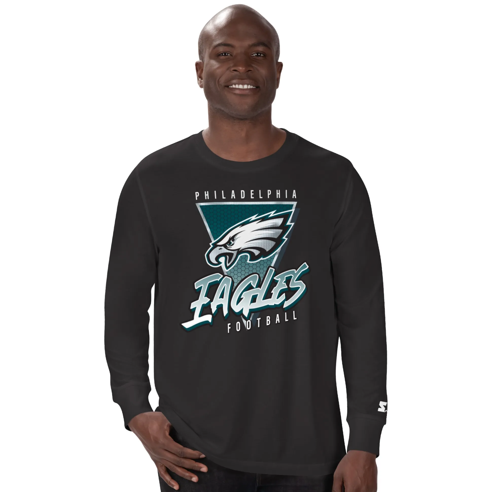 Men's Long-Sleeve NFL Crewneck Tee