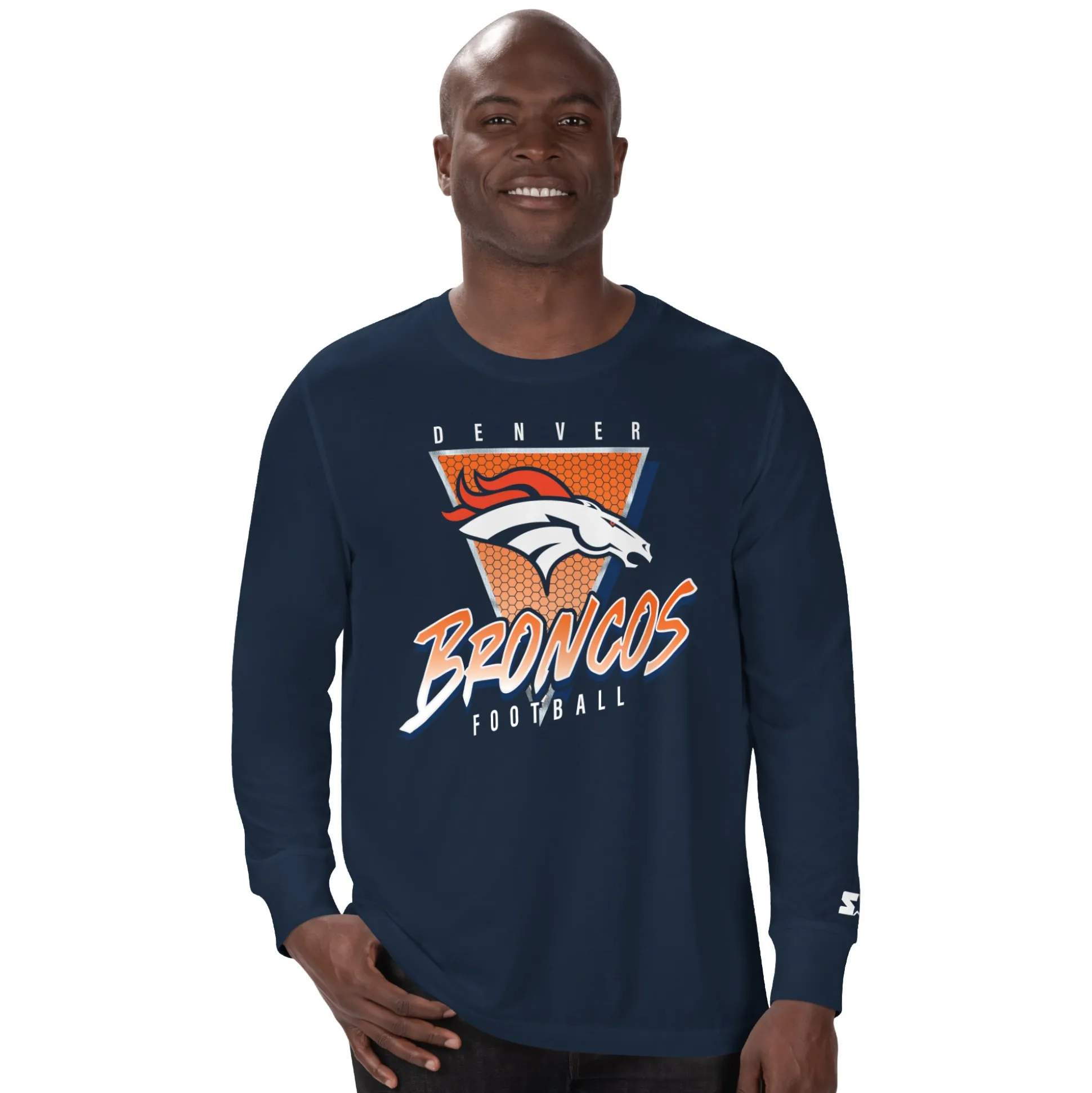 Men's Long-Sleeve NFL Crewneck Tee