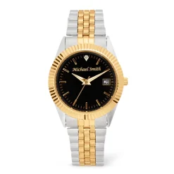 Men's or Women's Personalized Watch with Diamond Accent