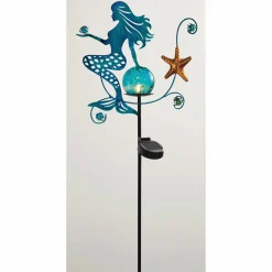 Mermaid Solar Stake