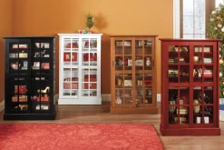 Merrick Sliding-Door Media Cabinet