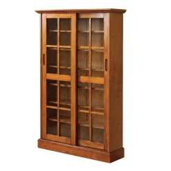 Merrick Sliding-Door Media Cabinet