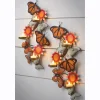 Metal Butterfly Sconce