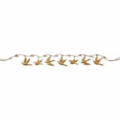 Metal In-Flight Bird Garland