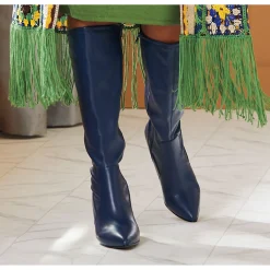 Midnight Velvet Tall Stretch Boot