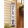 Military Porch Welcome Sign