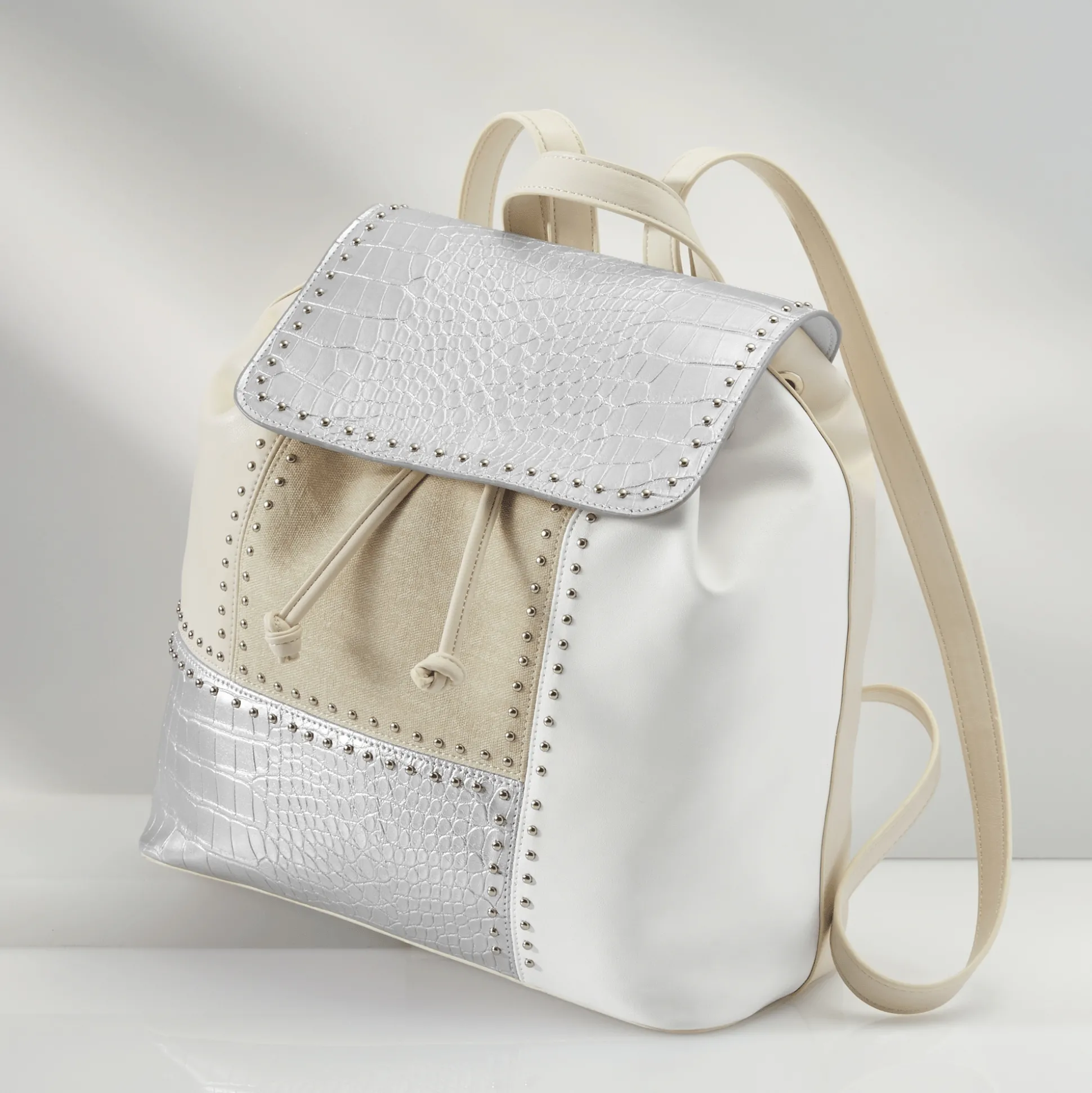 Mixed Media Backpack