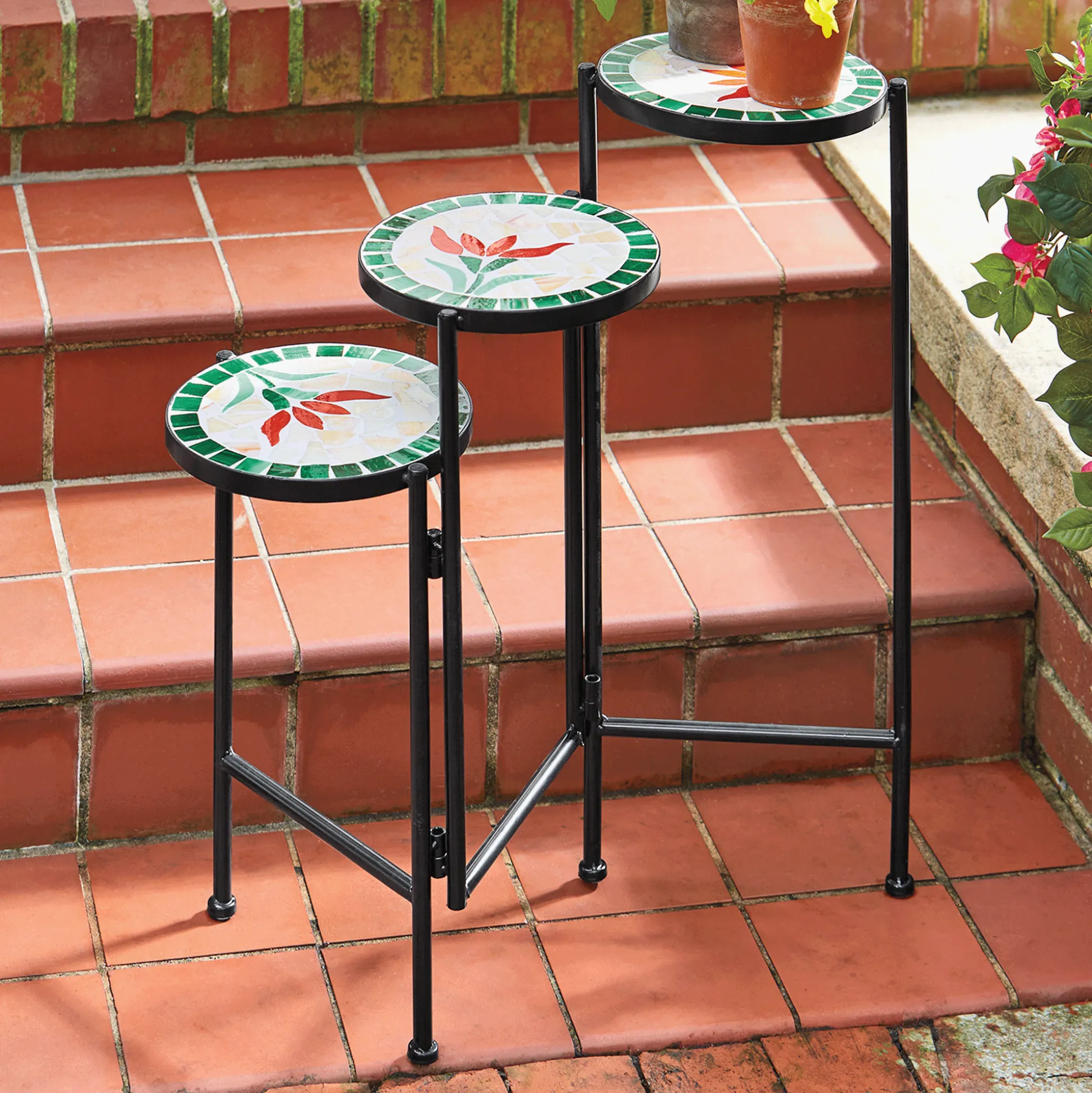 Mosaic Plant Stand