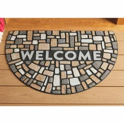 Mosaic Rounded Indoor/Outdoor Doormat - 23" x 35"