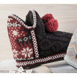 MUK LUKS Amira Slipper Bootie