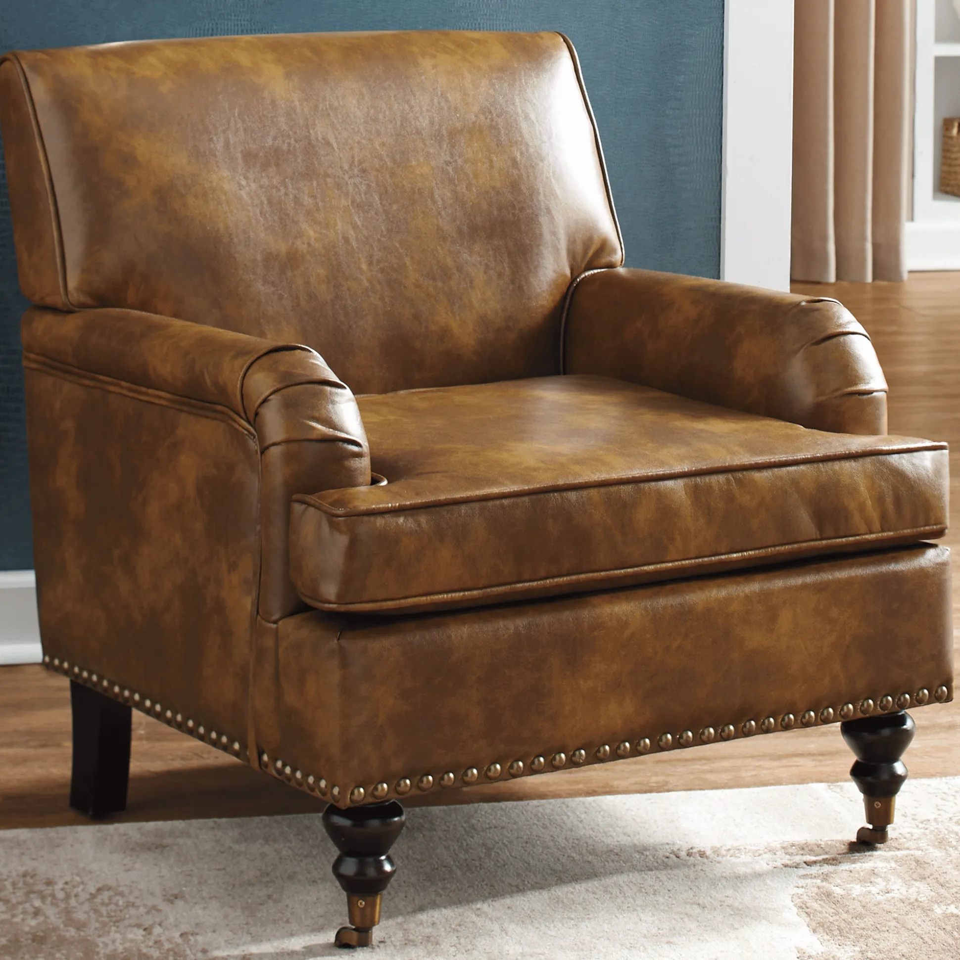 Nailhead Club Chair