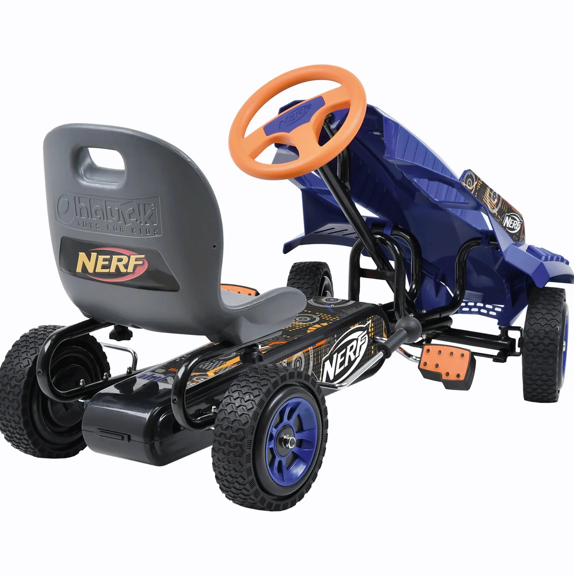 Nerf Striker Pedal Go-Kart with Blaster Holders
