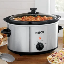 Nesco 4-Qt. Stainless Steel Slow Cooker