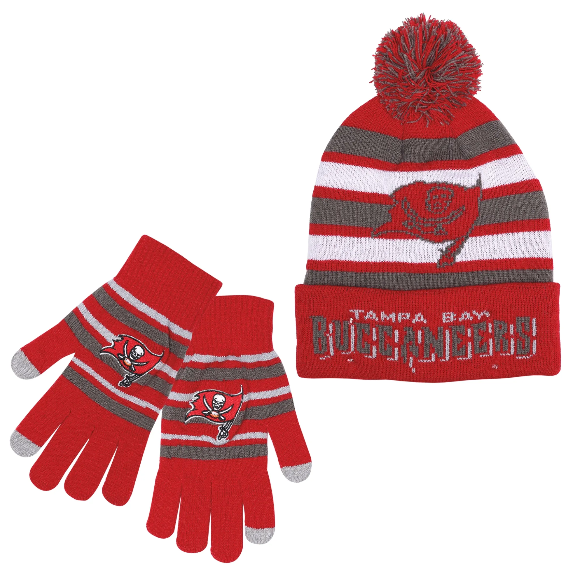 NFL Lit Hat And Gloves Set