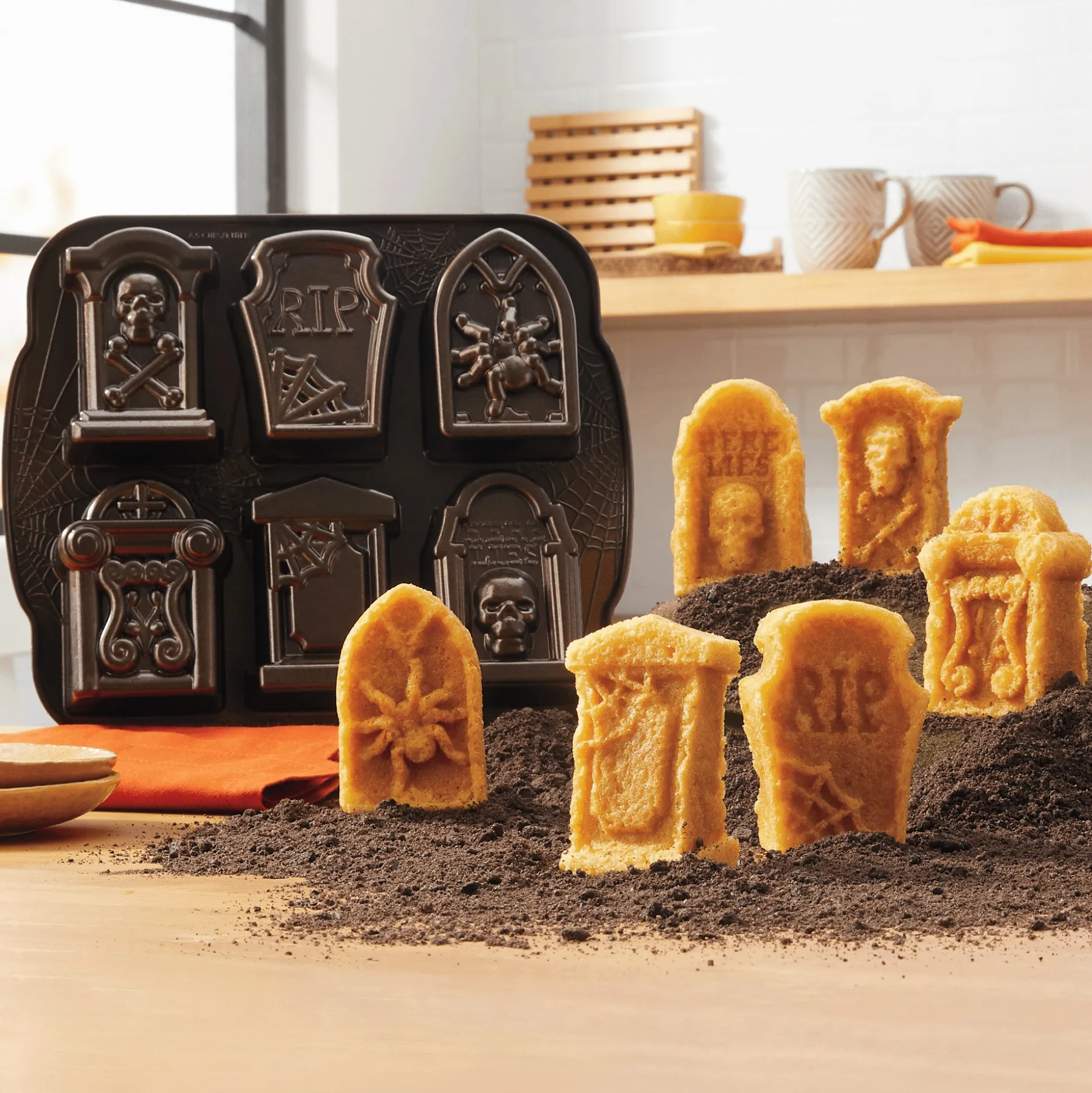 Nordic Ware Tombstone Cakelet Pan