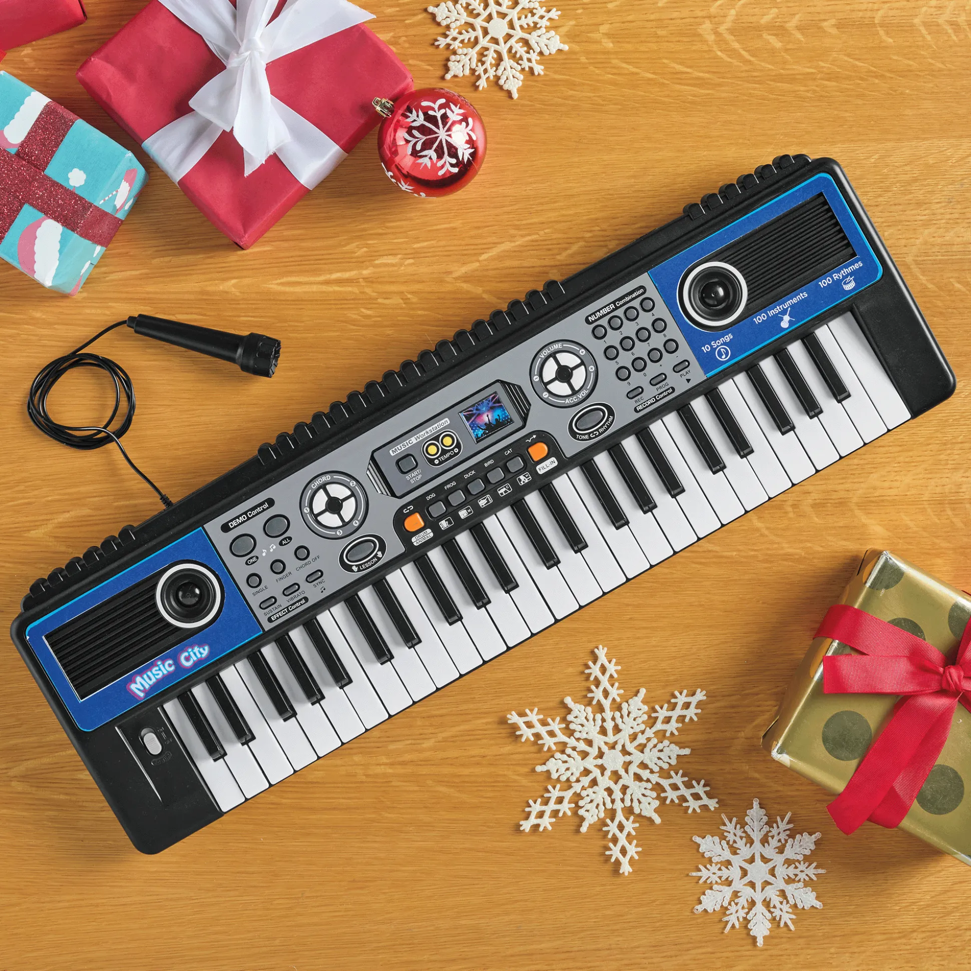49-Note Keyboard with Microphone