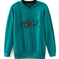 Novelty Embroidered Sweatshirt