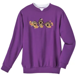 Novelty Embroidered Sweatshirt