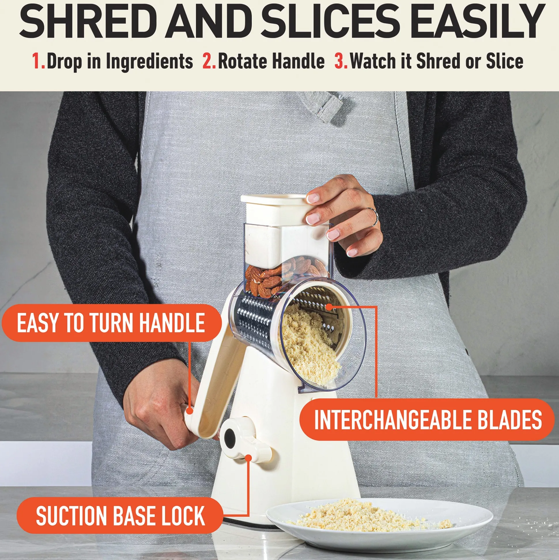NutriSlicer Cheese Grater