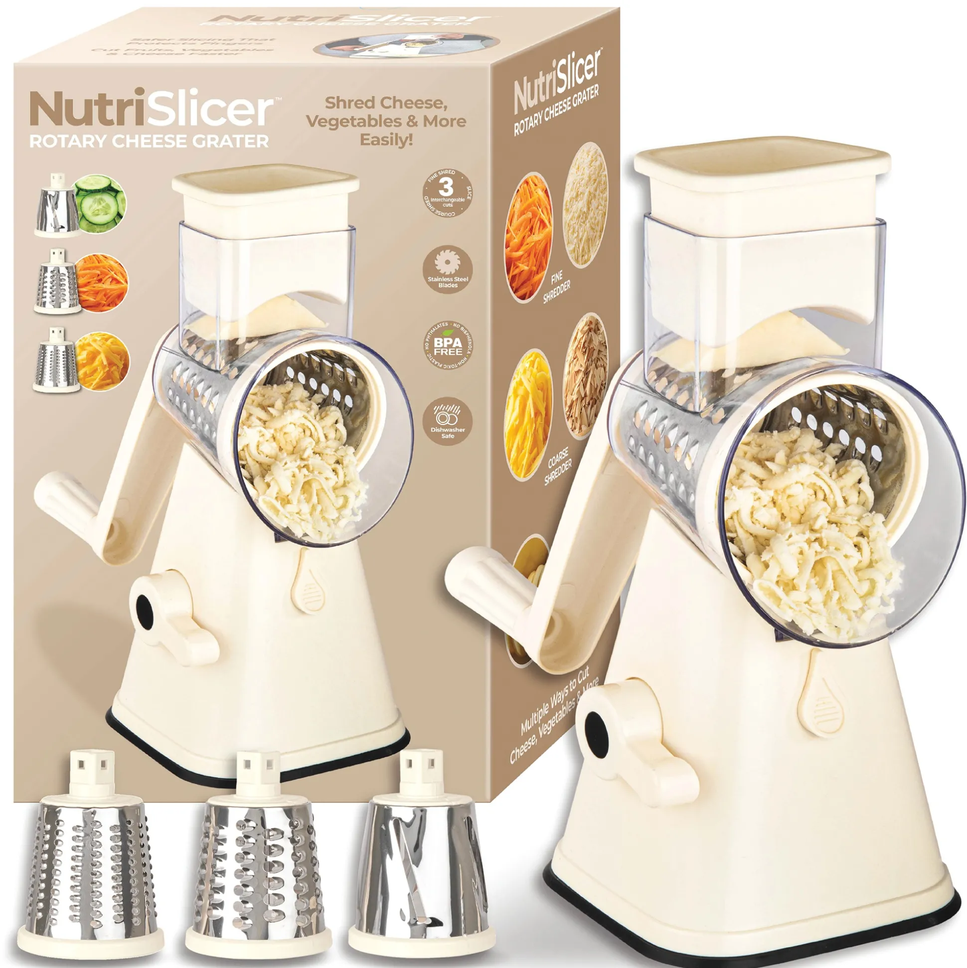 NutriSlicer Cheese Grater