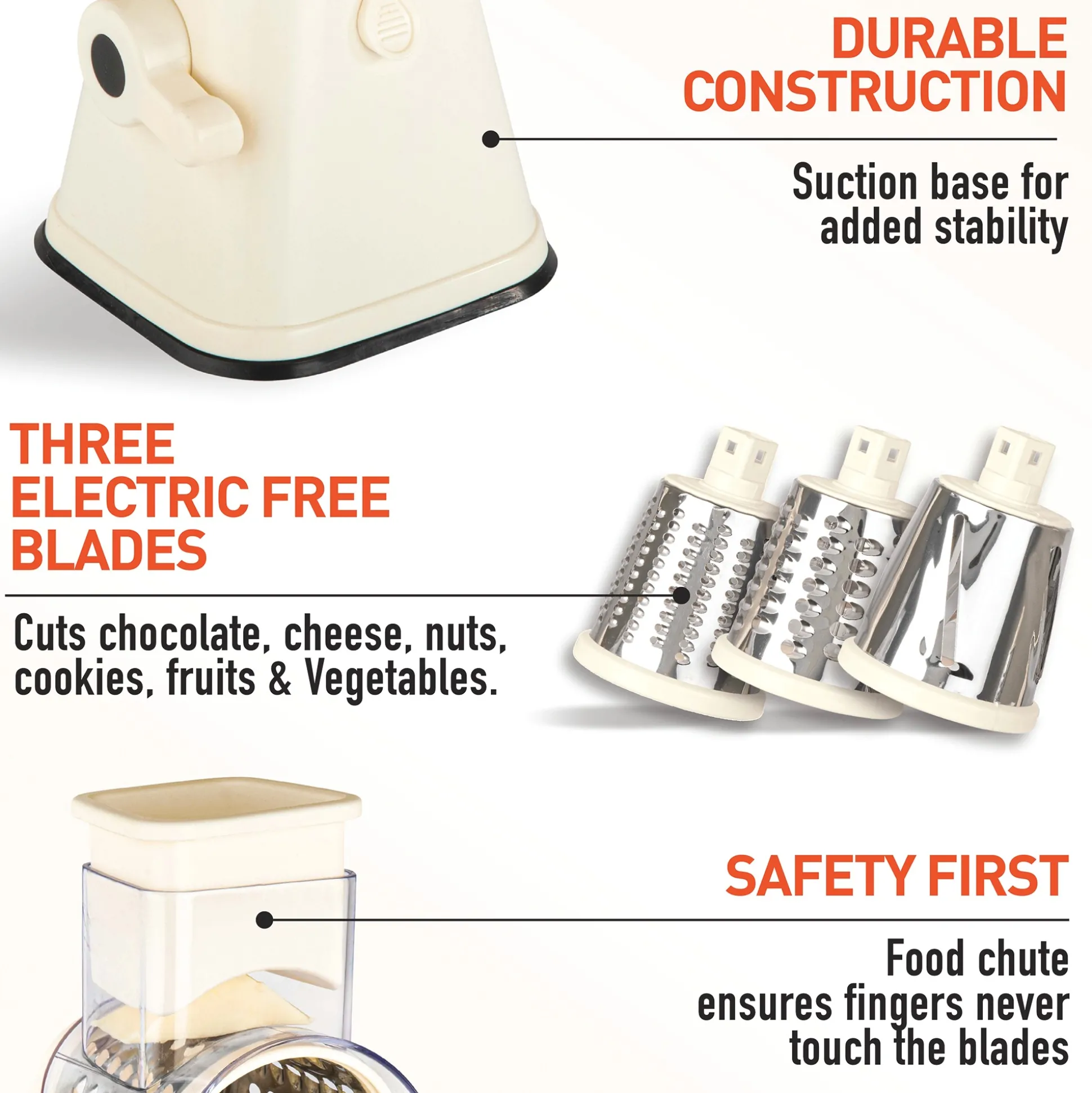 NutriSlicer Cheese Grater