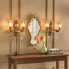 Ophelia Ornate Wall Mirror with Goldtone Frame