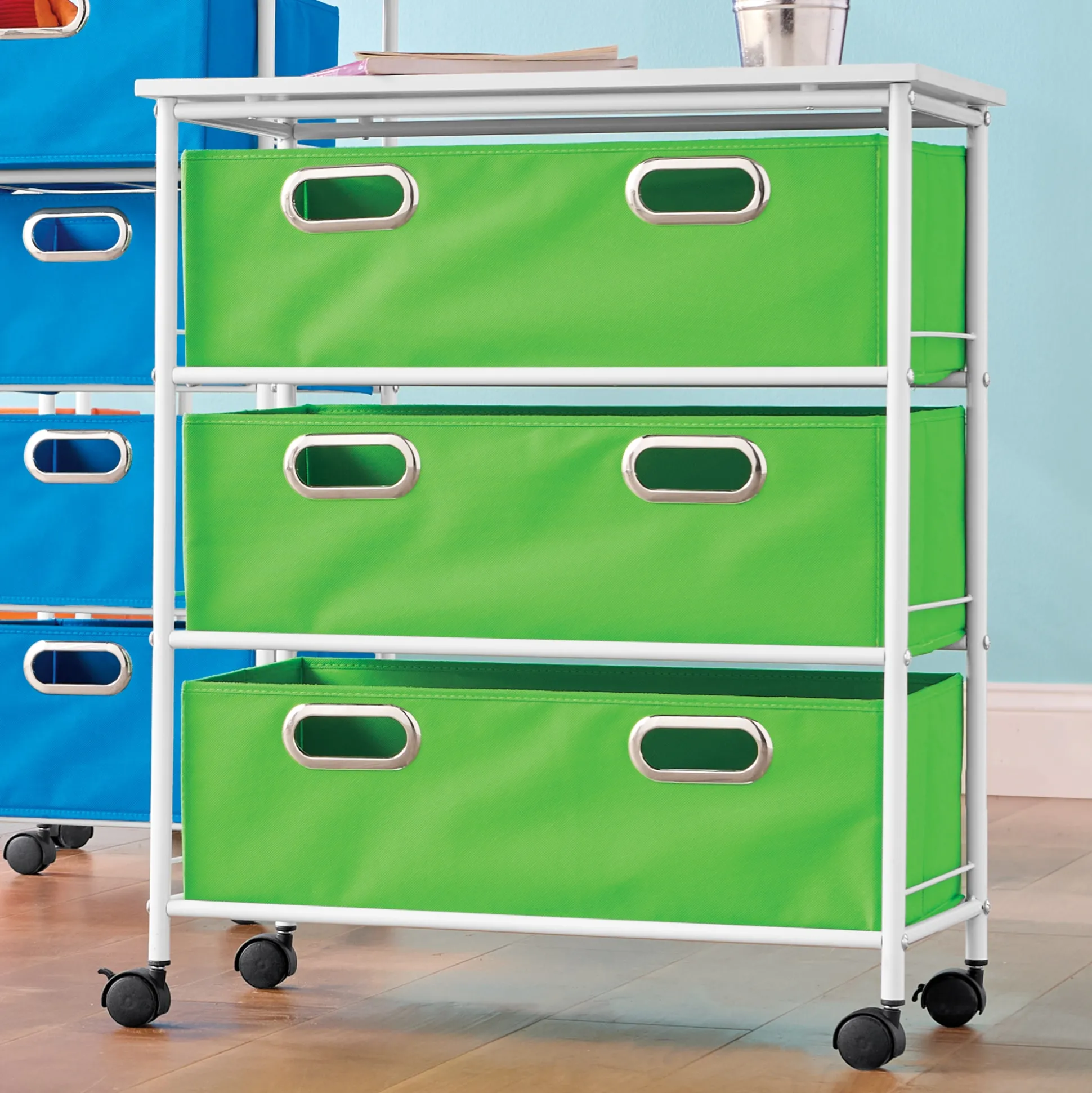 3- or 5- Drawer Rolling Cabinet