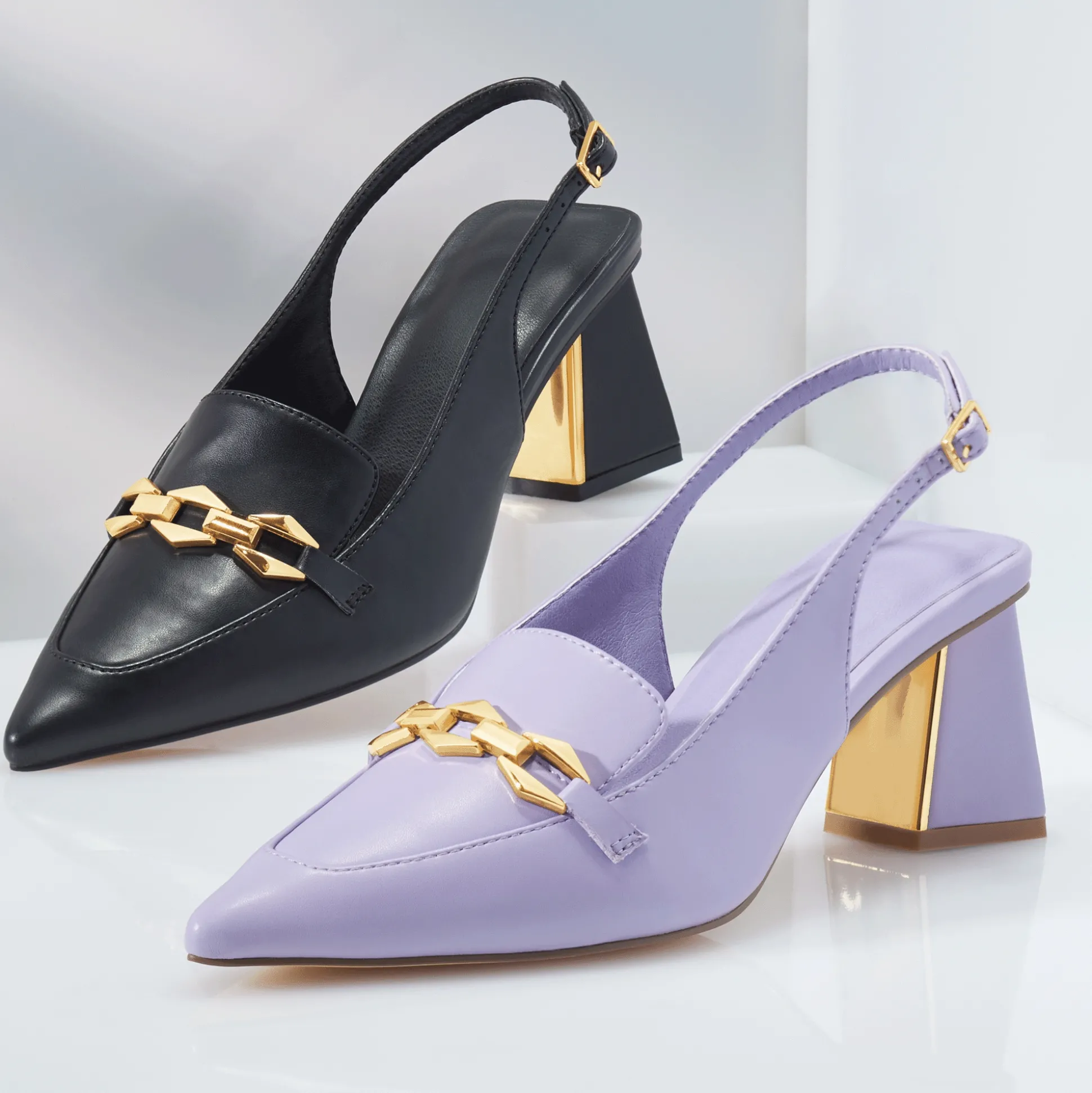 Ornamented Slingback