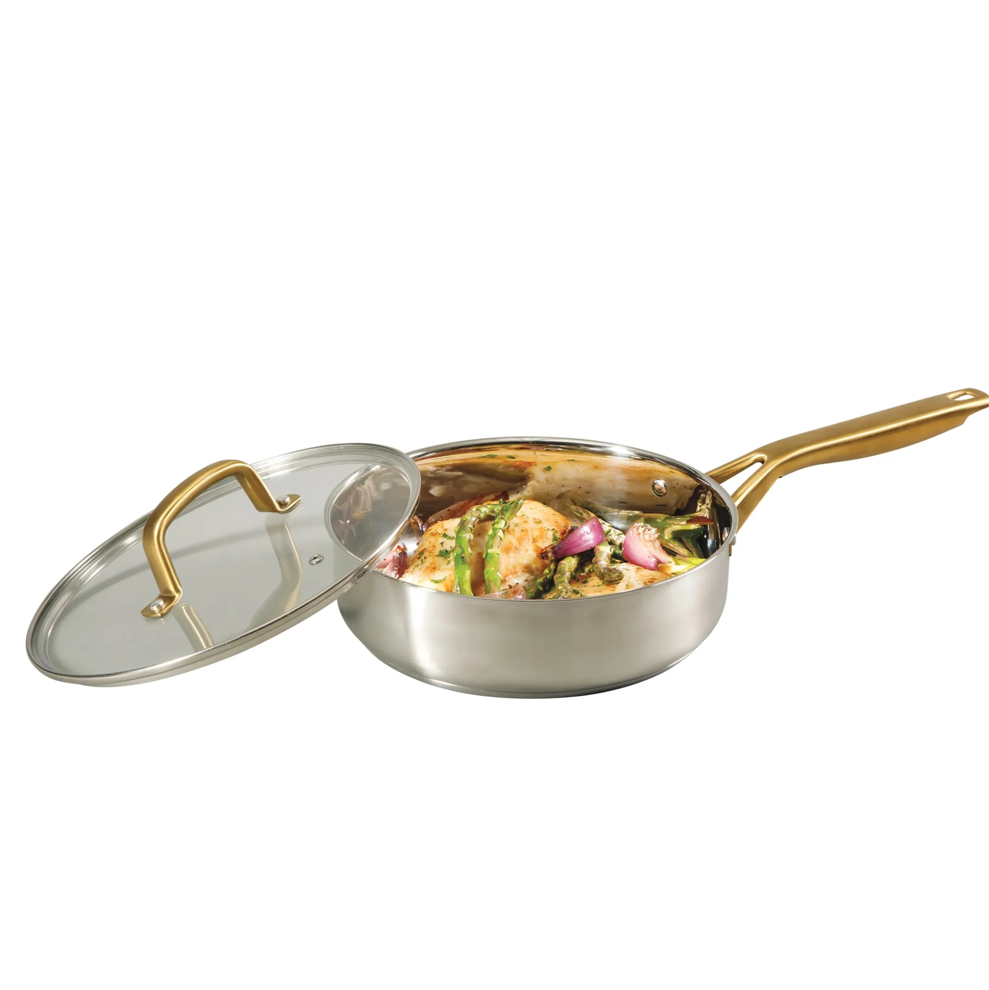 Oster Davinelle 12-Piece Stainless Steel Cookware Set