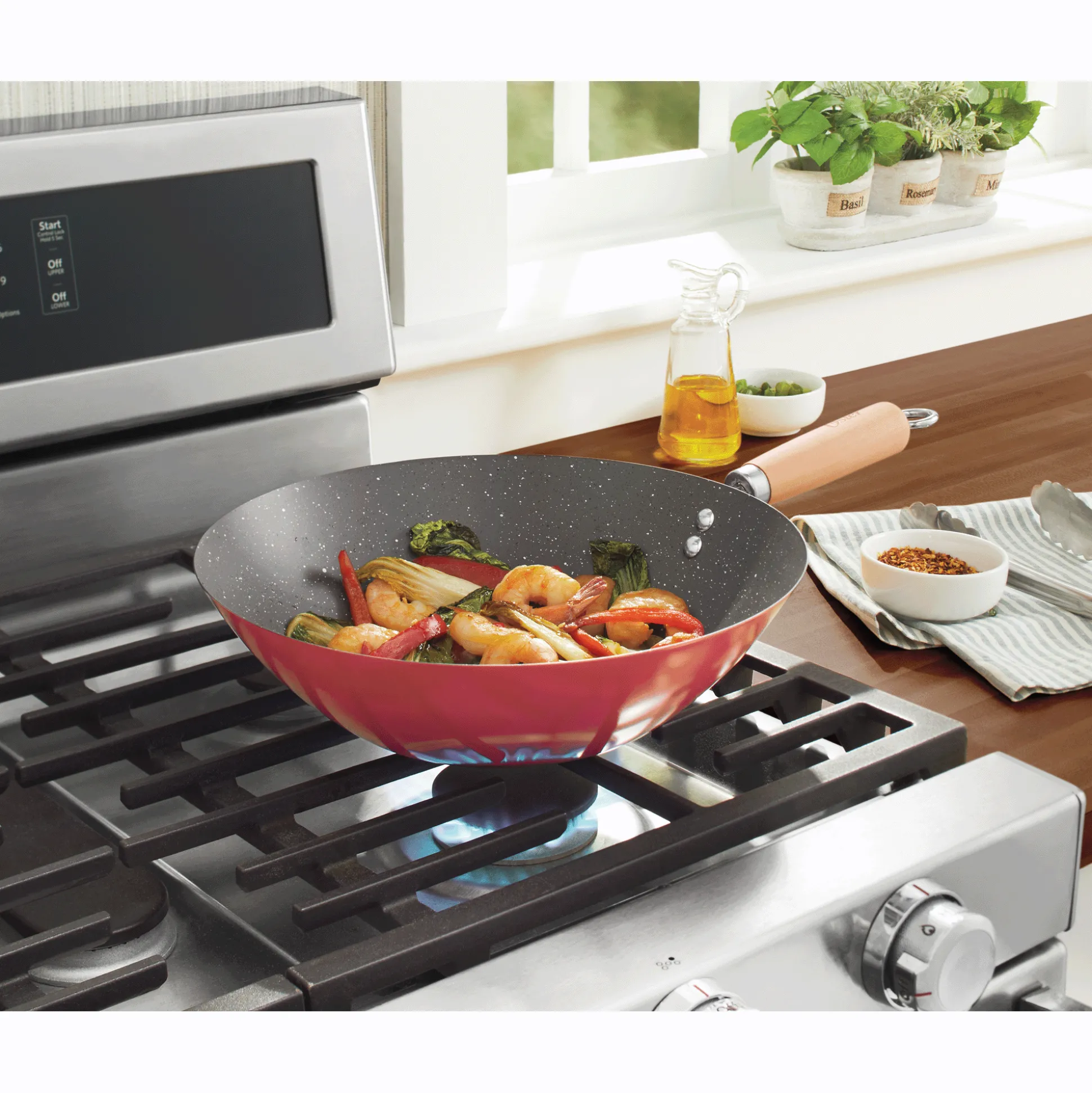 Oster Denali Carbon Steel Wok