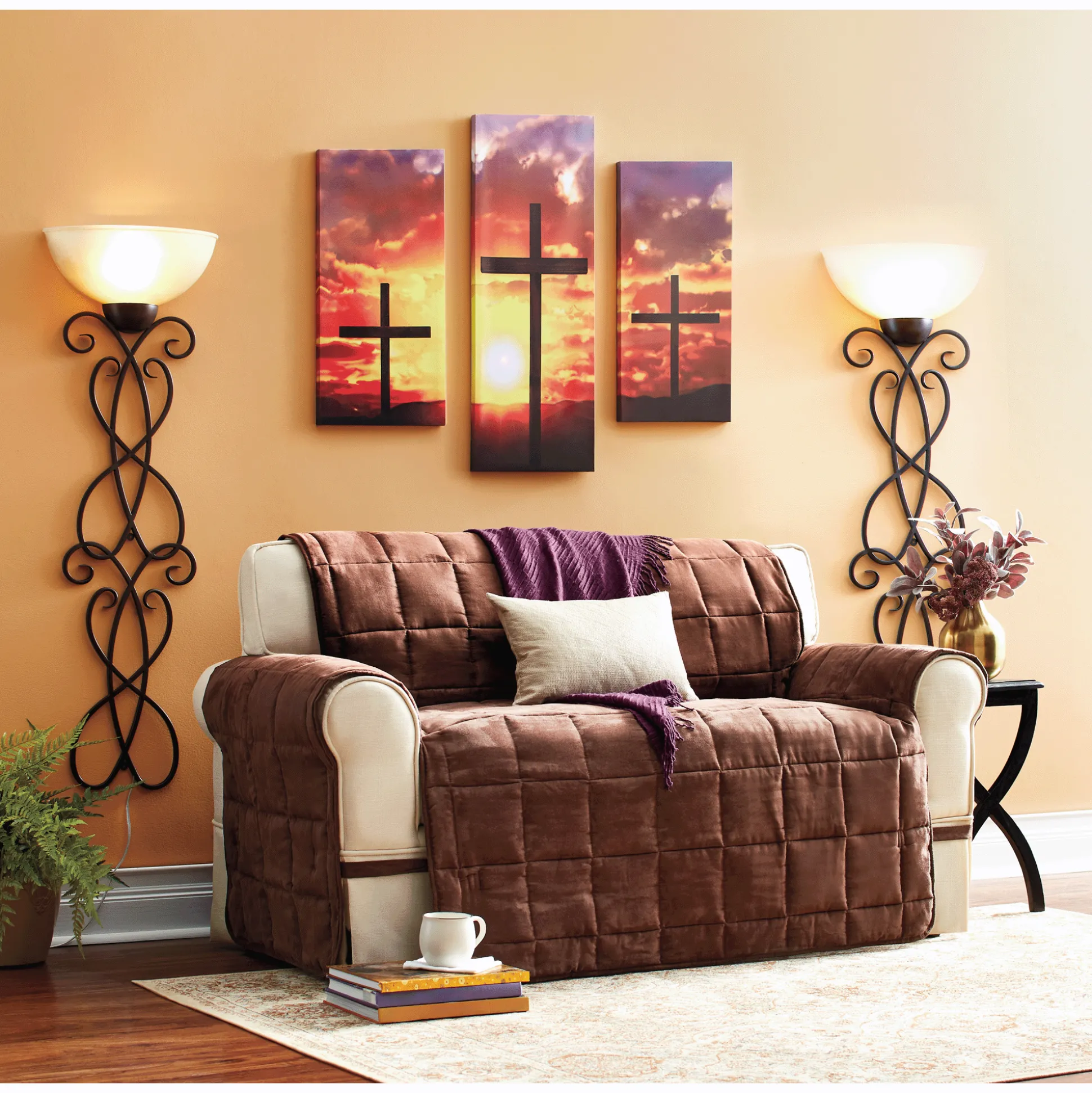 Oversized Faux-Suede Ultimate Furniture Protector