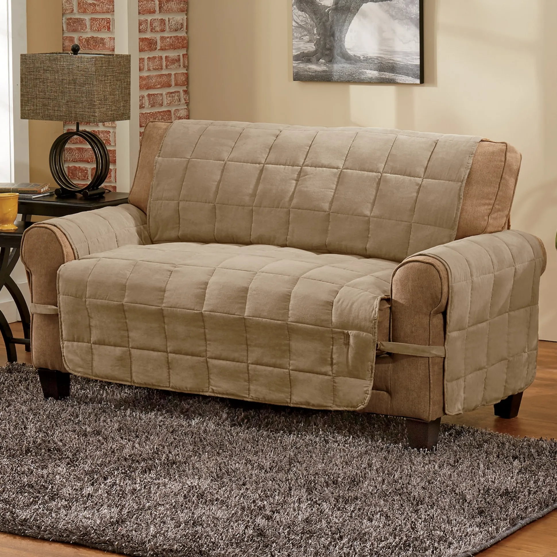 Oversized Faux-Suede Ultimate Furniture Protector