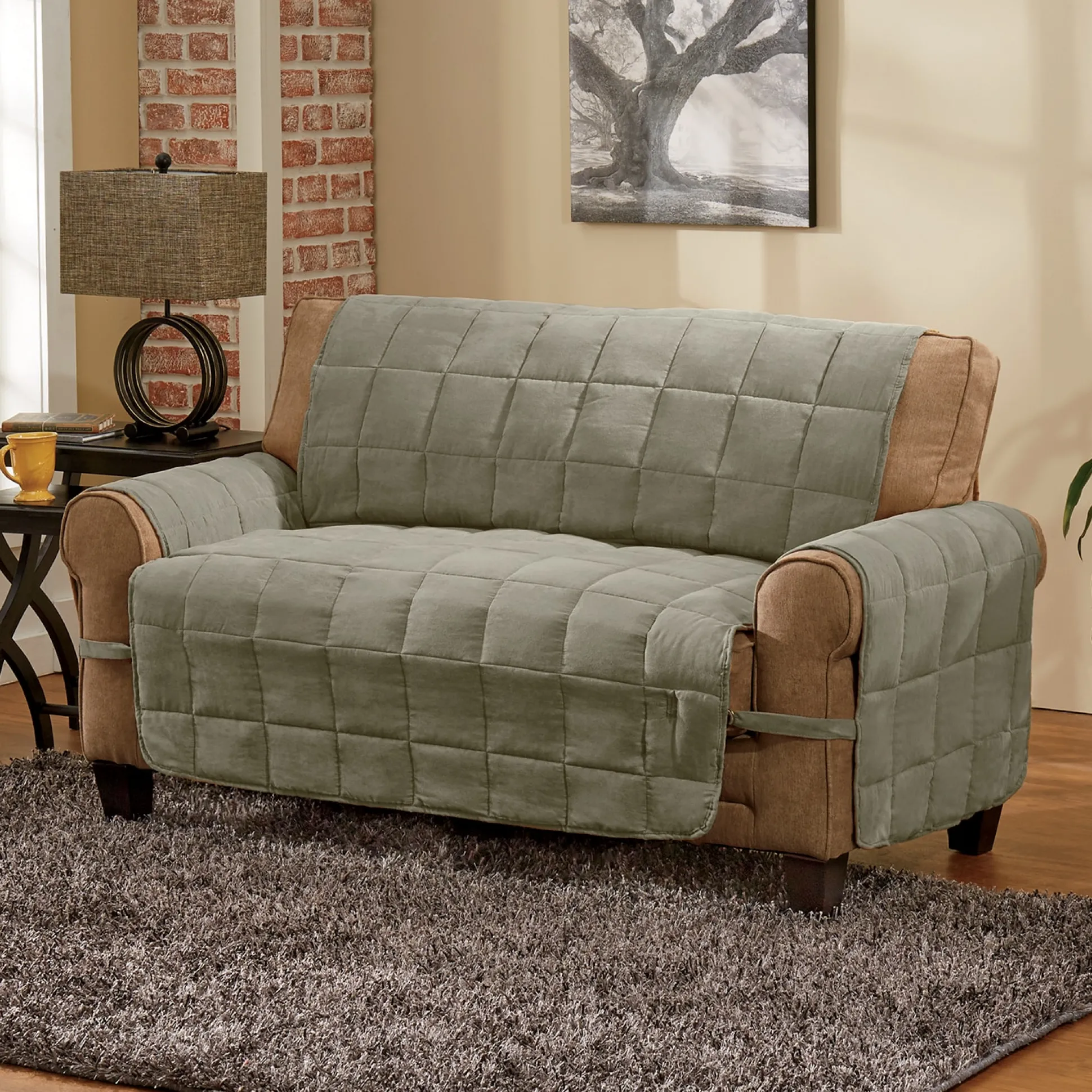 Oversized Faux-Suede Ultimate Furniture Protector