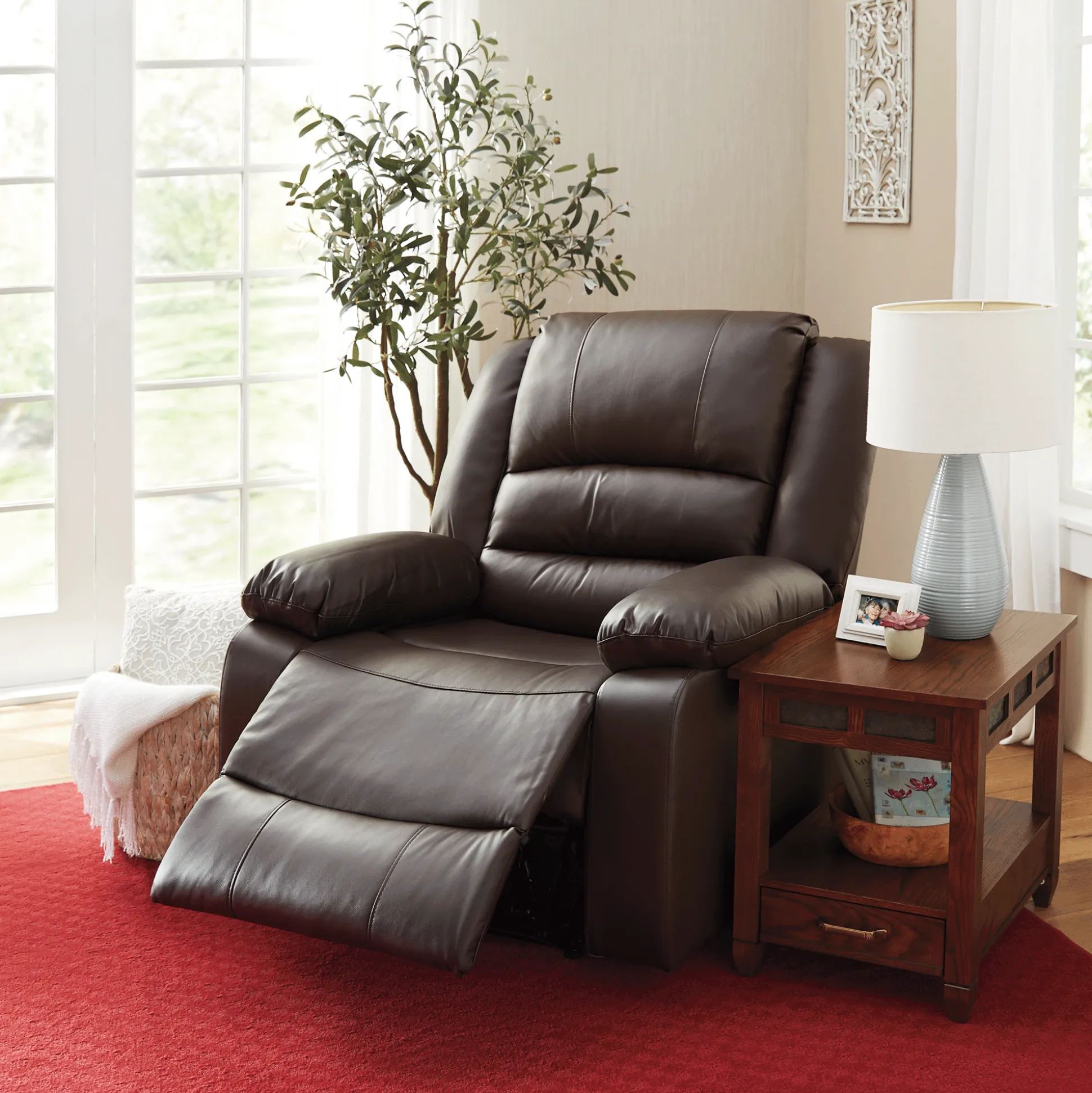 Overstuffed Recliner
