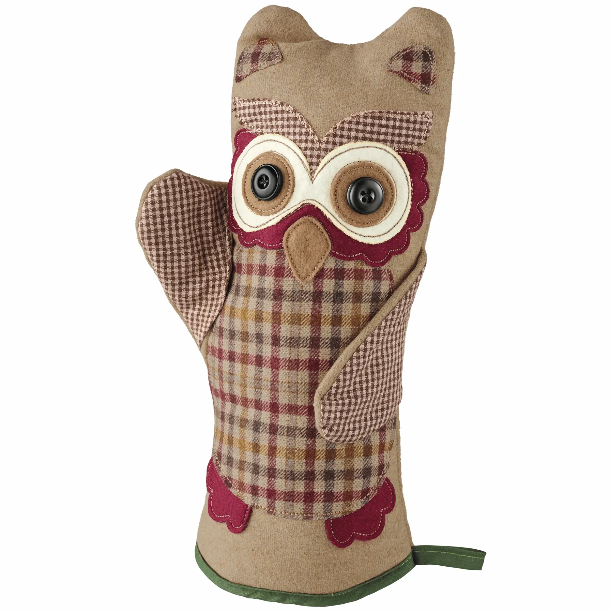 Owl Oven Mitt