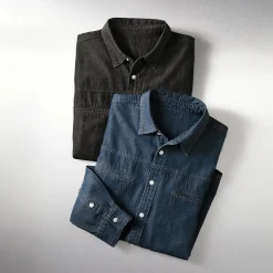 2-Pack Denim Shirts