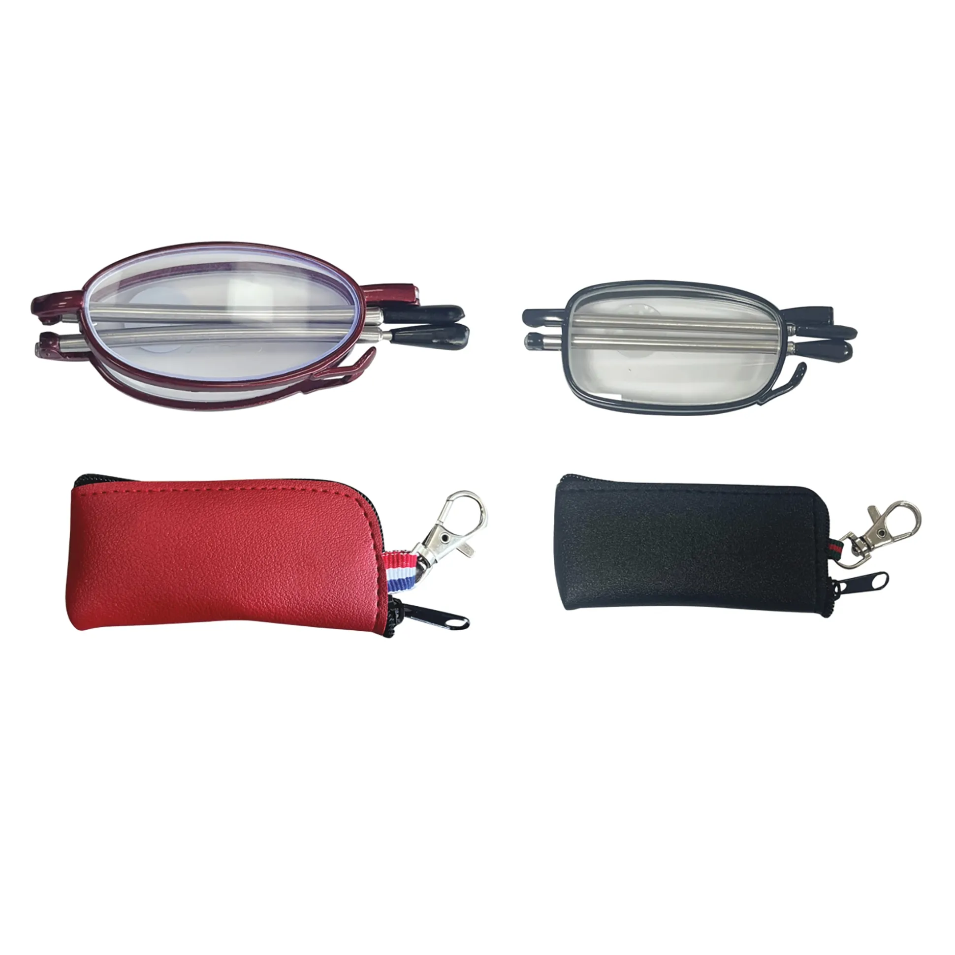 2-Pack Foldable Reading Glasses