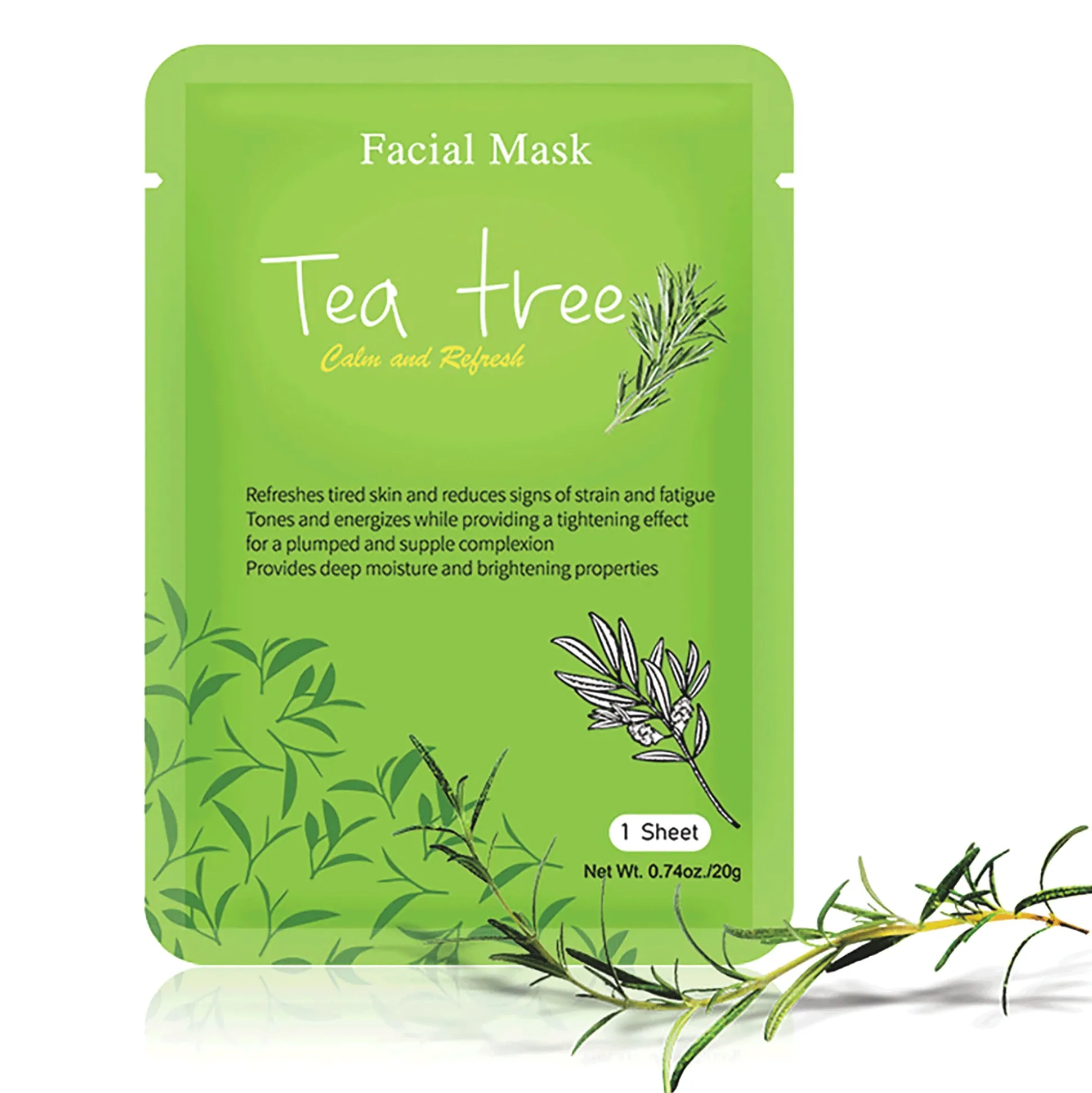 6-Pack of Facial Sheet Masks