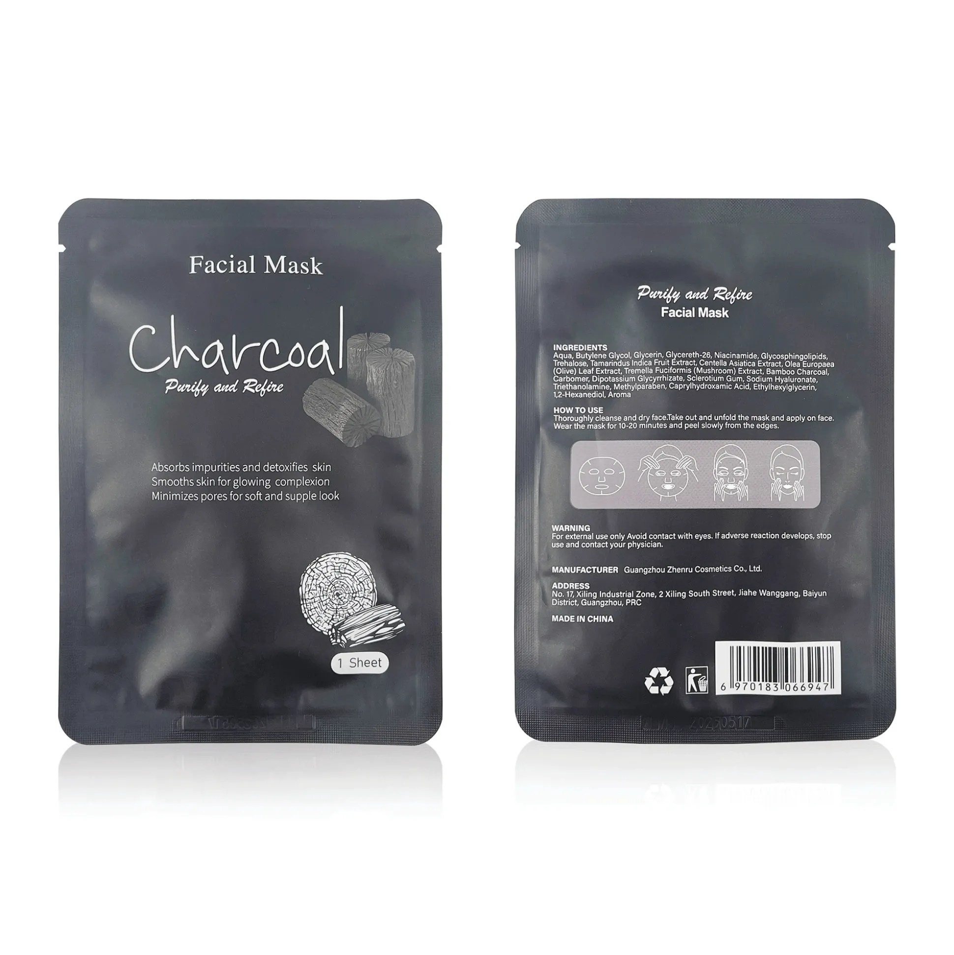6-Pack of Facial Sheet Masks
