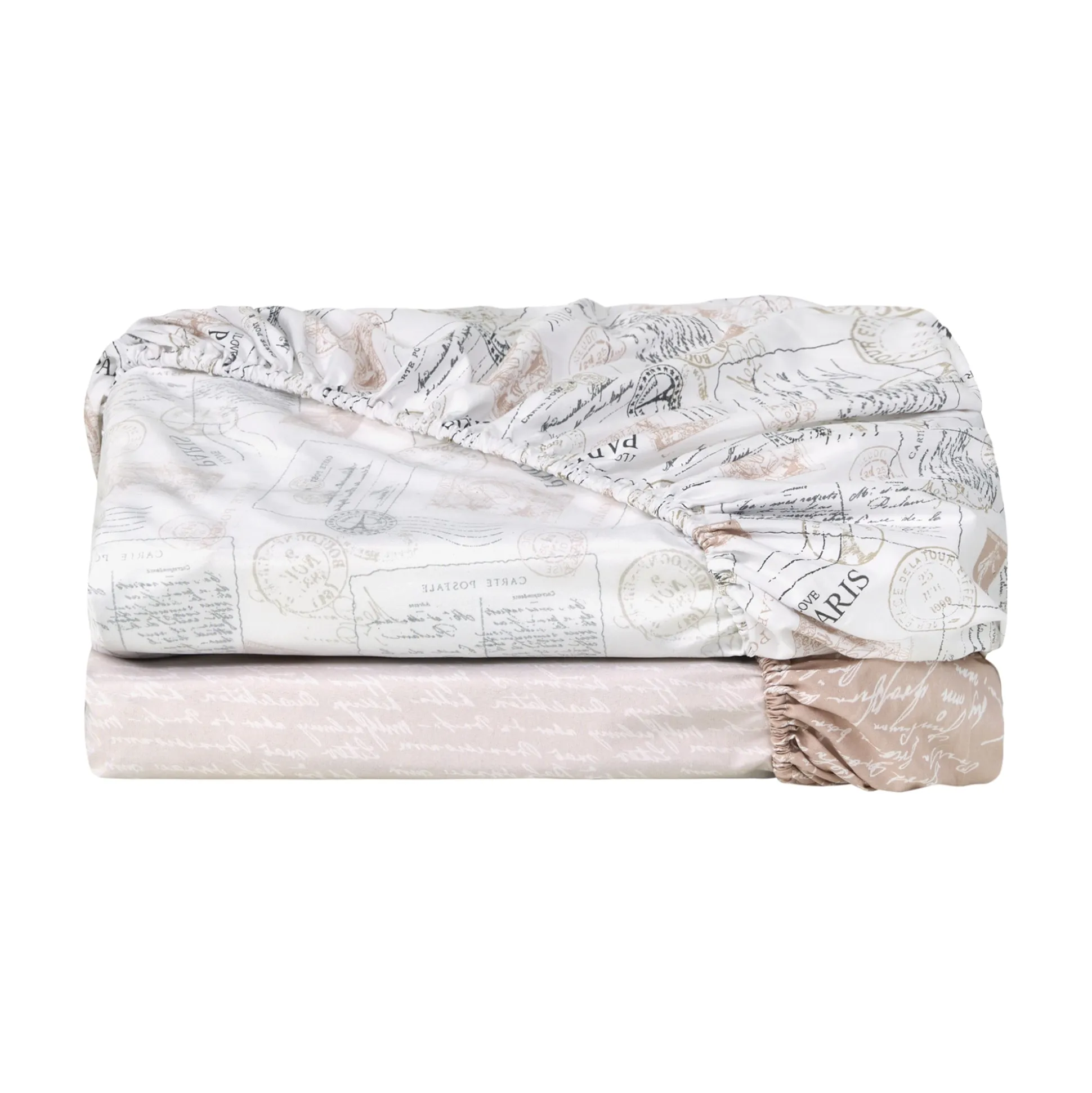 Parisian Stamp Turnstyle 6-Piece Sheet Set