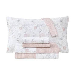 Parisian Stamp Turnstyle 6-Piece Sheet Set