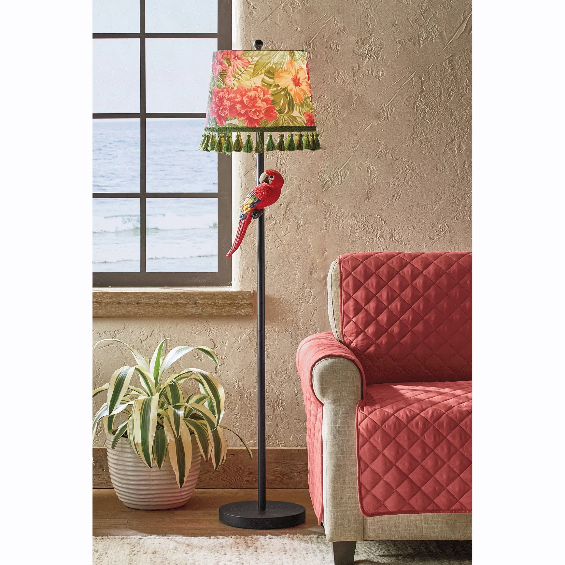 Parrot Floor Lamp