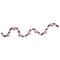 Patriotic Hearts Novelty Garland