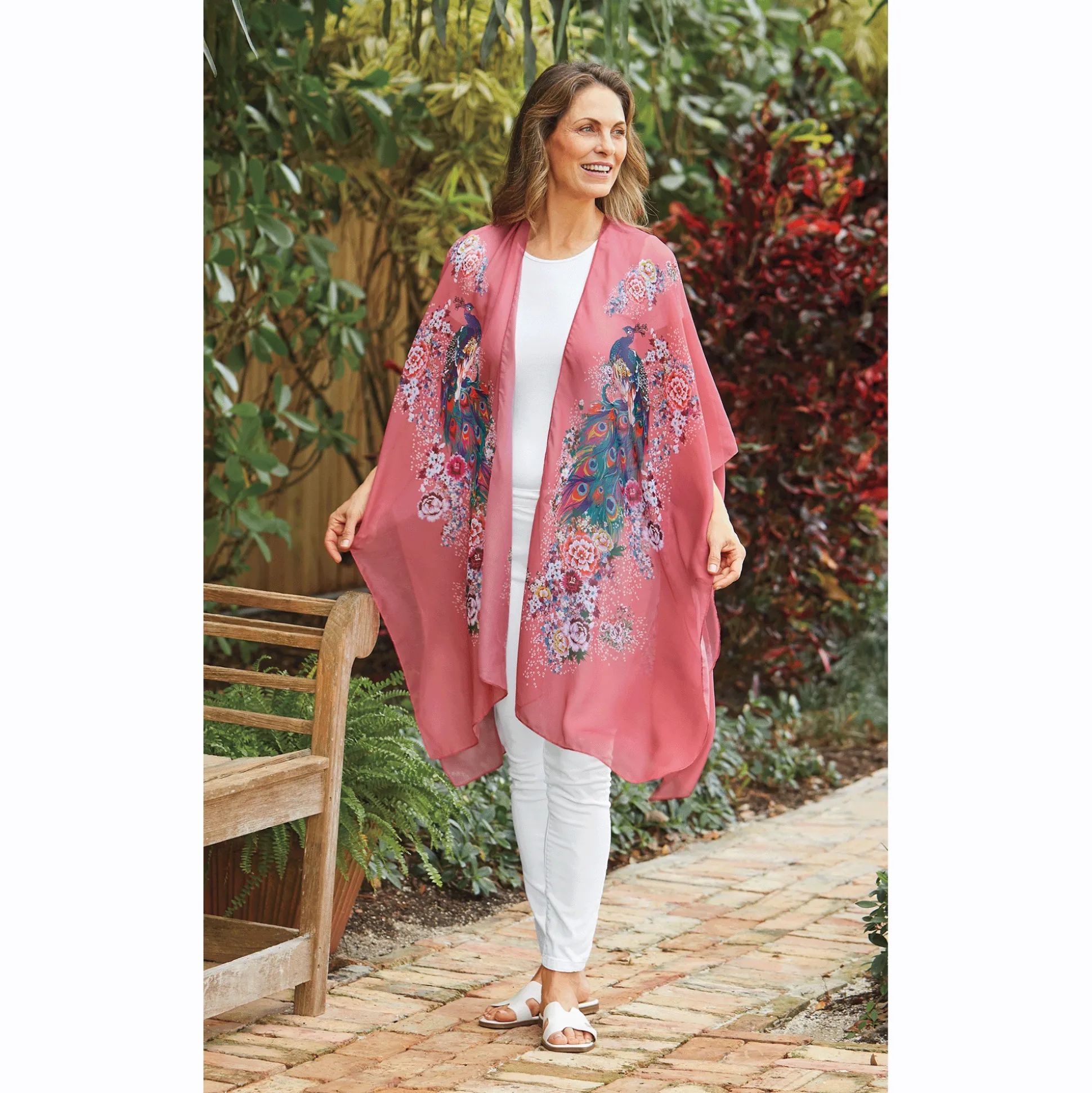 Peacock Kimono