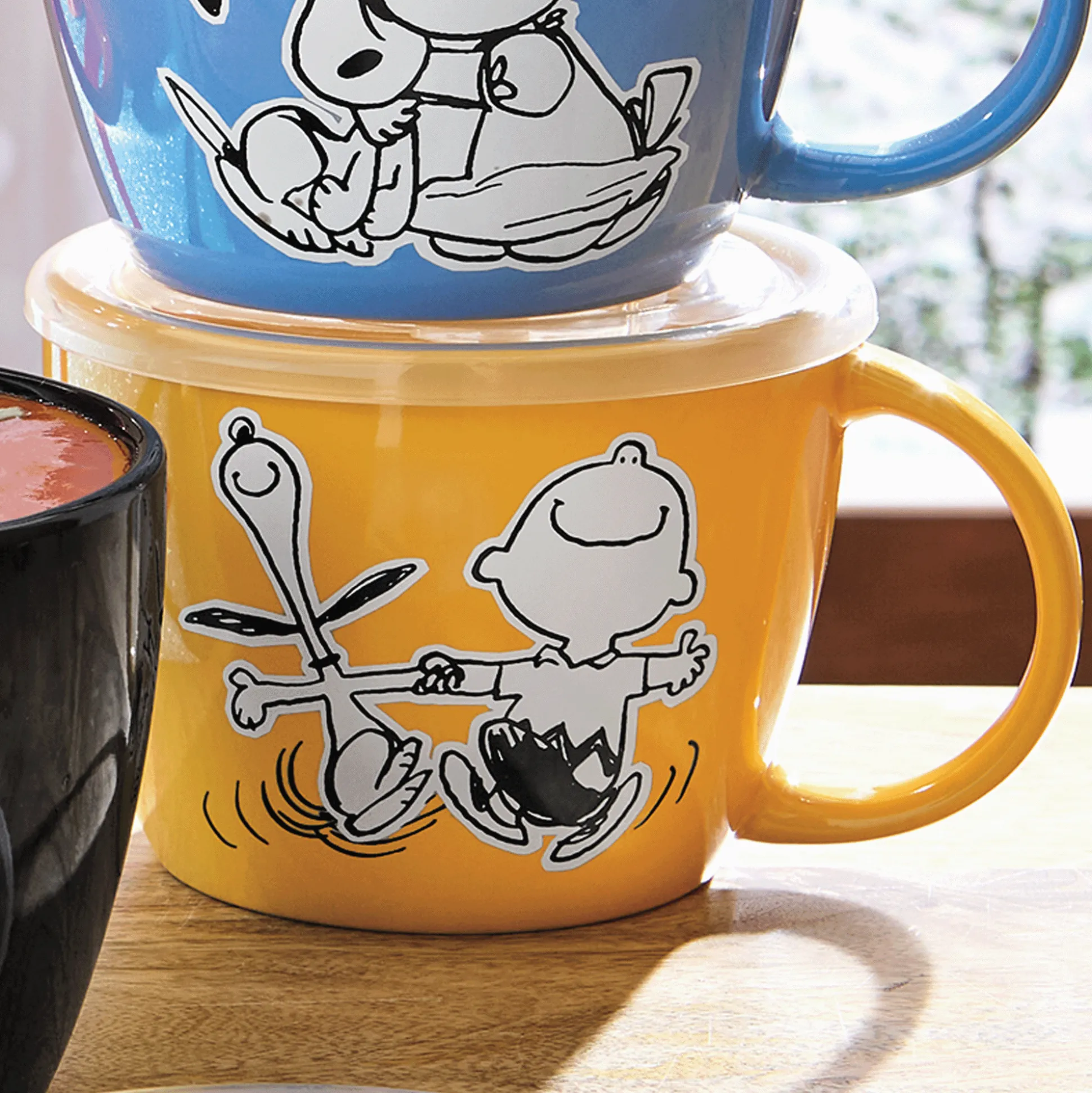 Peanuts Snoopy Pals Soup Mug with Lid